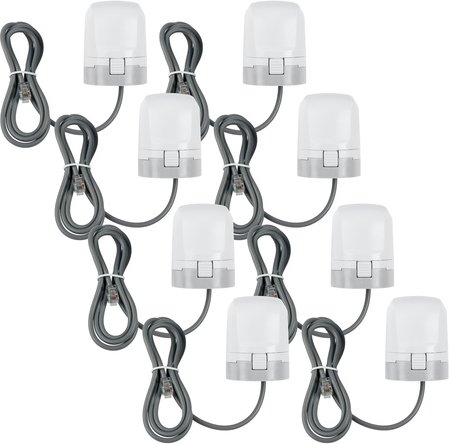 Homematic IP Smart Home 8er-Set Stellantrieb - motorisch, HmIP-VDMOT