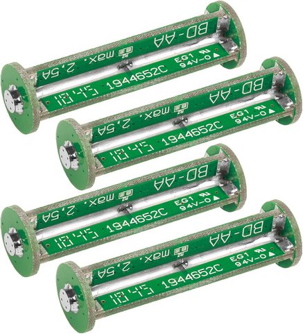 ELV Bausatz Batterie-Dummy-Set BD-AA, 4x Mignon