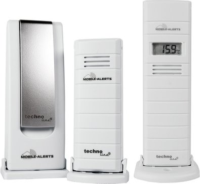 Mobile Alerts Starter-Set IP-Wettersensoren (Gateway, Temperatursensor, Thermo-/Hygrosensor)