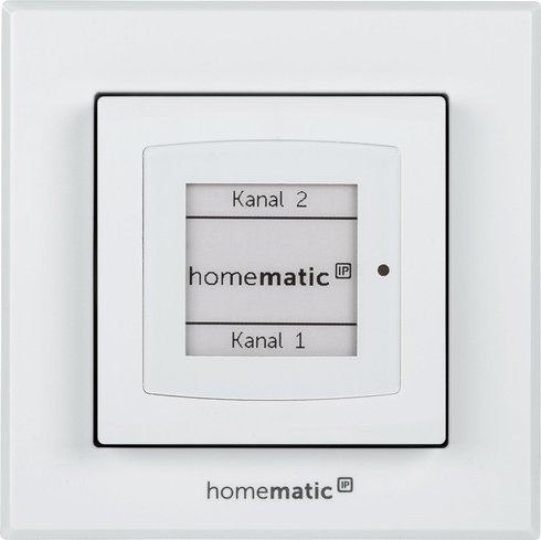 Thumbnail - ELV Bausatz Homematic IP Wandtaster mit E-Paper-Statusdisplay HmIP-WRCD