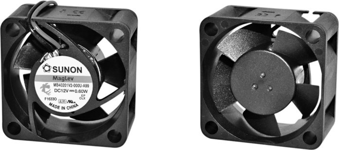 SUNON 12-V-Axial-Lüfter MF40201VX-A99 40 x 40 x 20 mm