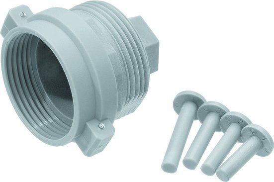 Adapter für Heizungsventil Herz, Comap u. a. M28 x 1,5 mm (Kunststoff)