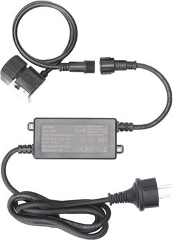 Die Bold 24V-Garten Trafo 72W, IP67, 230/24V, 1,5m Eingangskabel