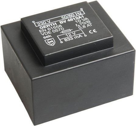 GERTH Transformator 4812-2 (2 x 833 mA)