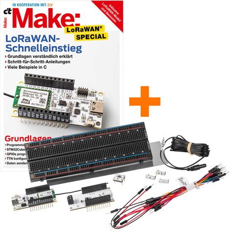 ELV Experimentierset – LoRaWAN®-Programmierung inkl. Make Sonderheft