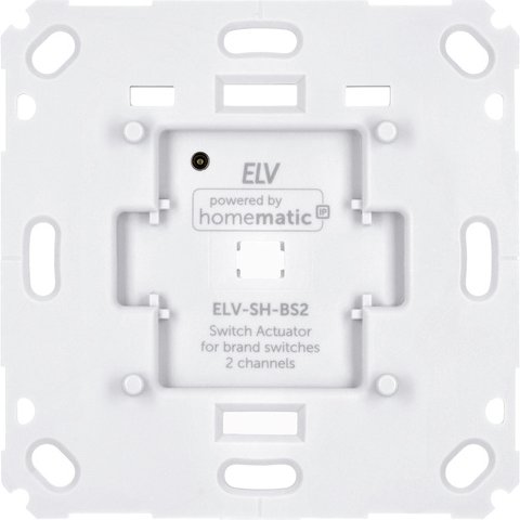 ELV Smart Home ARR-Bausatz Schaltaktor für Markenschalter 2-fach ELV-SH-BS2 powered by Homematic IP