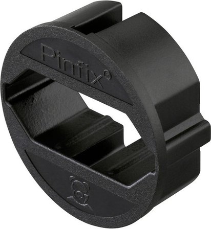 Euro Stecker Einsatz, Schwarz