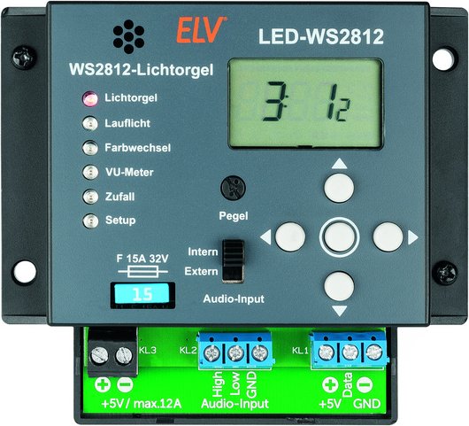 ELV Bausatz Lichtorgel LED-WS2812