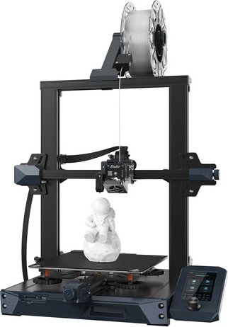 Creality FFF-3D-Drucker Ender-3 S1, Bausatz, mit 16-Punkt-Nivellierautomatik, Doppel-Z-Achse