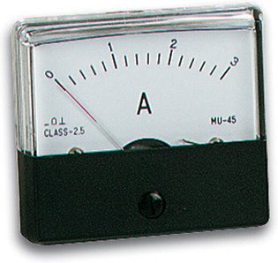 Einbaumessmodul analog Strom DC 3 A/ 60 x 47 mm