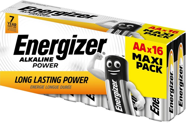Energizer Alkaline "Power" Batterie Mignon AA, 16er-Pack