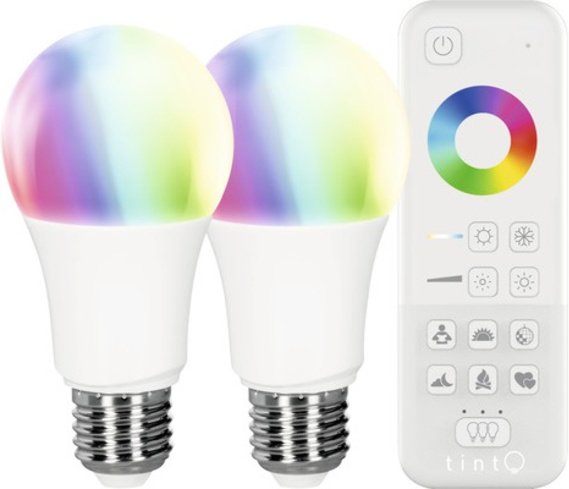 tint Smart Home Starterset Leuchten, ZigBee, Fernbedienung, E27