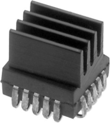 Fischer Elektronik SMD Kühlkörper ICK SMD A 13 SA gerade gerippt