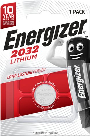 Energizer Lithium-Knopfzelle CR2032