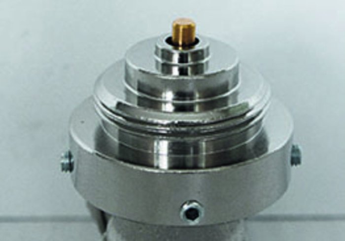 Heizungsventiladapter für Danfoss RAV, 34 mm mit 4 Kerben (Messing)