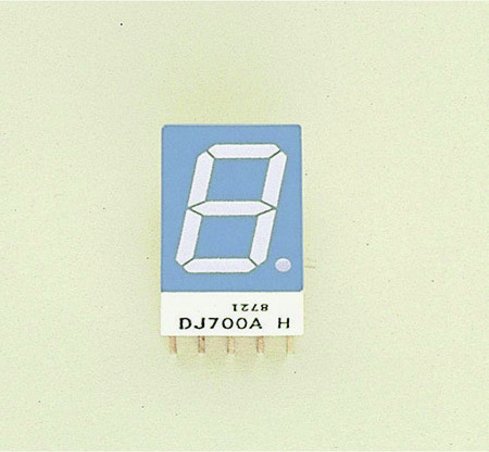 7-Segment-Anzeige DJ 700, grün