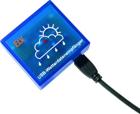 ELV Bausatz USB-Wetterdaten-Empfänger USB-WDE1-2