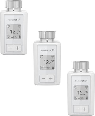 Homematic IP Smart Home 3er-Set Heizkörperthermostat HmIP-eTRV-F