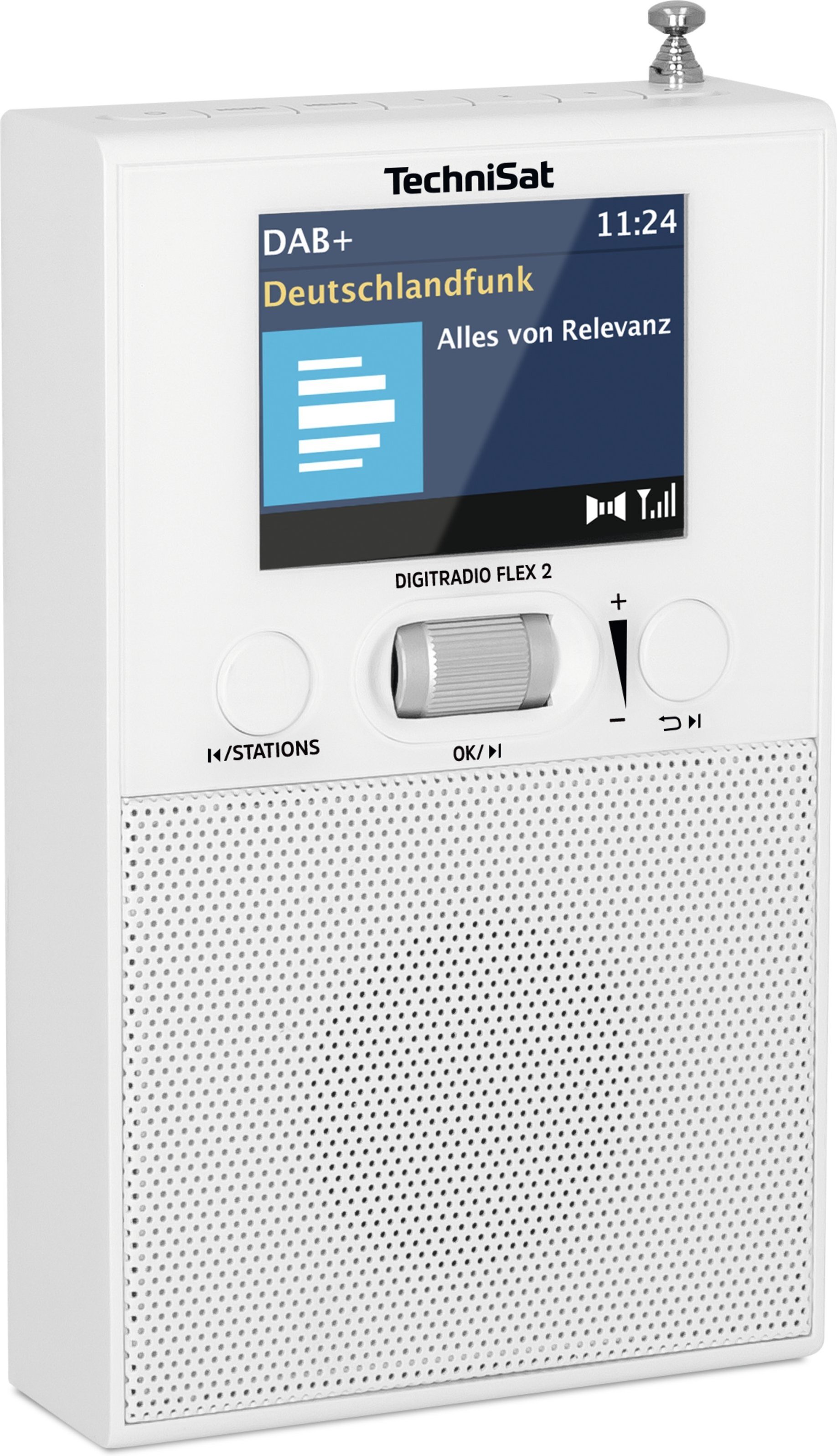 TechniSat Aufputz-Steckdosenradio DIGITRADIO FLEX 2, DAB+/UKW, Bluetooth
