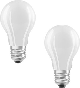 Thumbnail - Osram LED Classic A 75, Filament, EEK A, 5 W, 1055 lm, E27, warmweiß, matt, 2er Pack