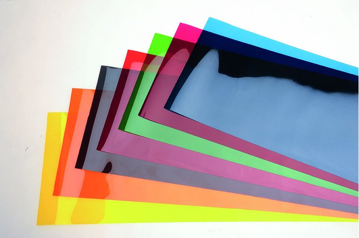 ELV Set Farbfilterfolien 100 mm x 50 mm, (8 Farben)