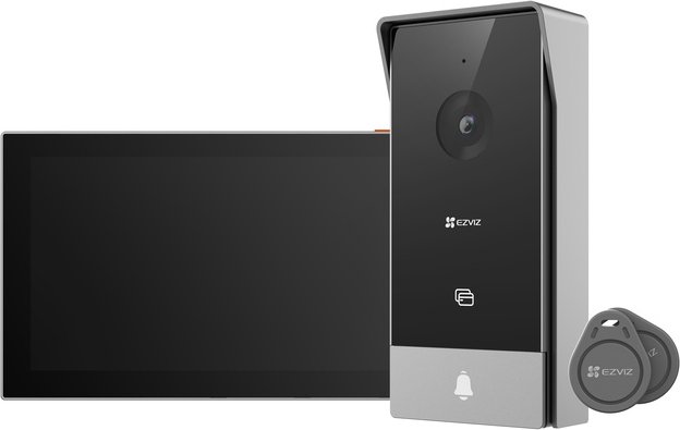 EZVIZ Smart Home Video-Türkommunikationsstation, WLAN, 7", Touch, Nachtsicht, RFID, Klingel, HP5