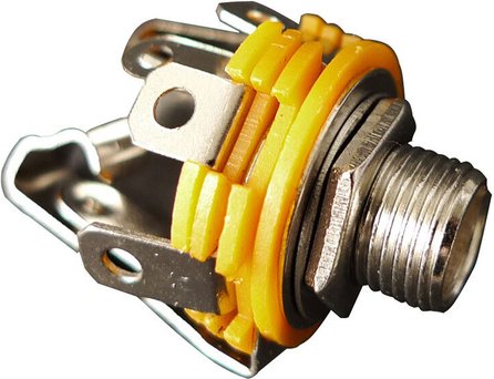 Klinkenbuchse, 6,3 mm, stereo