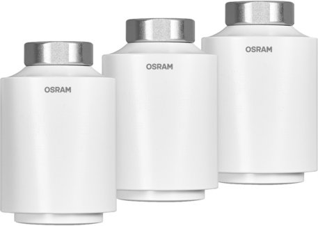 SMART+ Heizkörperthermostat 3er-Set mit WiFi-Steuerung, IP20, Weiß