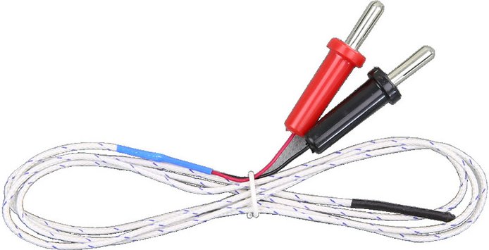 Uni-Trend Temperaturmessleitung K-Type Sensor UT-T10K, -40 bis +260 °C, mit Bananenstecker