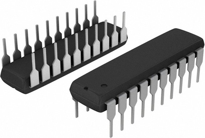 Texas Instruments Low Power Schottky IC SN74LS541N