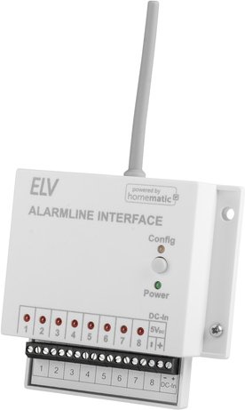 ELV Smart Home Bausatz Alarmlinieninterface ELV-SH-AI8 powered by Homematic IP