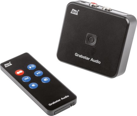 dnt Stand-alone Audio-Digitalisierer Grabstar Audio, für Kassetten & Tonbänder, speichert auf SD/USB