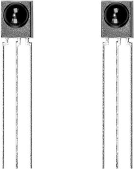 Everlight IR-Empfänger/Demodulator ELIRM2638F4, 38 kHz