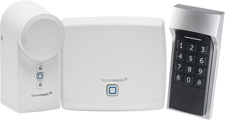 Homematic IP Set Zutritt mit Keypad, Türschlossantrieb und Access Point