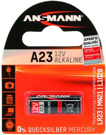 Ansmann Alkaline-Batterie Typ 23A, 12 V
