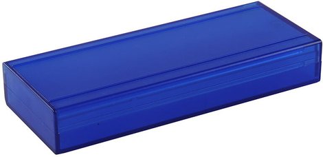 ELV Profil-Gehäuse, blau (transparent)