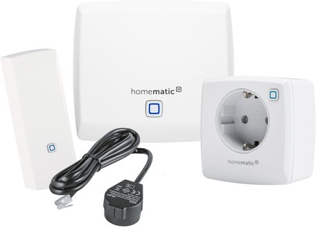 Homematic IP Set Energiemanagement mit Access Point, Schnittstelle für Smart Meter und Schalt-Mess-Steckdose