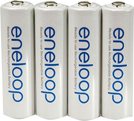 Panasonic eneloop 4er-Pack NIMH-Akkus, Mignon 2000 mAh