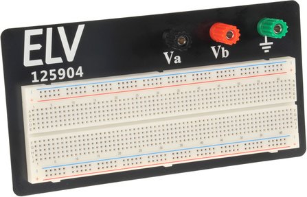 ELV Steckplatine/Breadboard 102B, 830 Kontakte