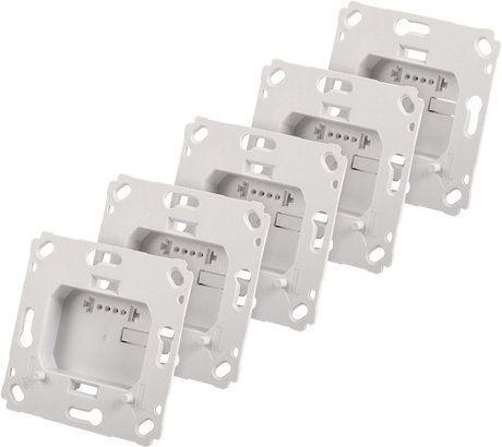 Homematic IP Wired Ersatz-Montageplatte für Homematic IP Wired-Feldgeräte, 5 Stück