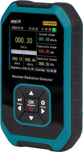 Joy-IT Strahlungsmessgerät JT-RAD01 mit Geiger-Müller-Zählrohr