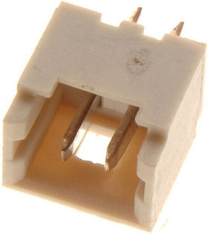 Miniatur-Stiftbuchse, 2-polig, stehend