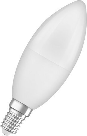 OSRAM 7-W-LED-Kerzenlampe, E14, 806 lm, warmweiß, matt