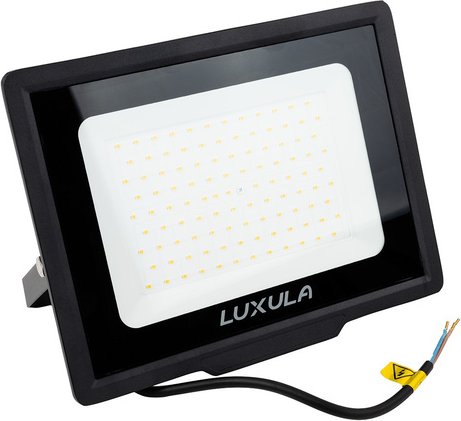 LUXULA 100-W-LED-Flutlichtstrahler, 10000 lm, 100 lm/W, 3000 K, warmweiß, IP65