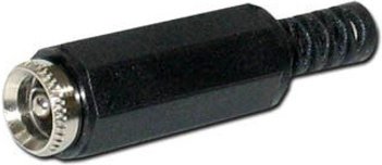 DC-Kupplung 2,5 mm mit Knickschutz