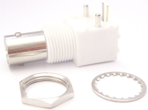 BNC-Einbaubuchse mit Kunststoffsockel print