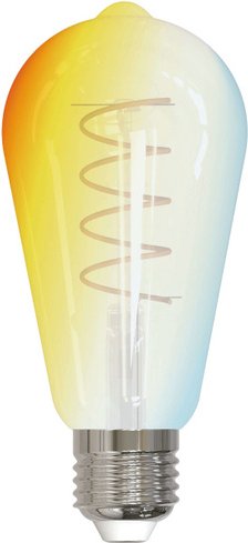 Thumbnail - tint Smart Home Vintage Leuchtmittel, LED ST64 Retro, 4,9 W, 350 lm, E27, 64x139 mm, CCT, ZigBee