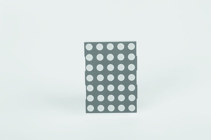 opto devices 5 x 7 LED Dot Matrix Display OM20571BUHR-21-L4.0, rot, 53,10 mm