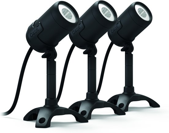 Oase LunAqua Connect Set M, 3 Spots, Teichbeleuchtung, IP68