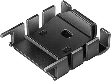 Fischer Elektronik Fingerkühlkörper FK 224 SA 220-1 Clipbefestigung